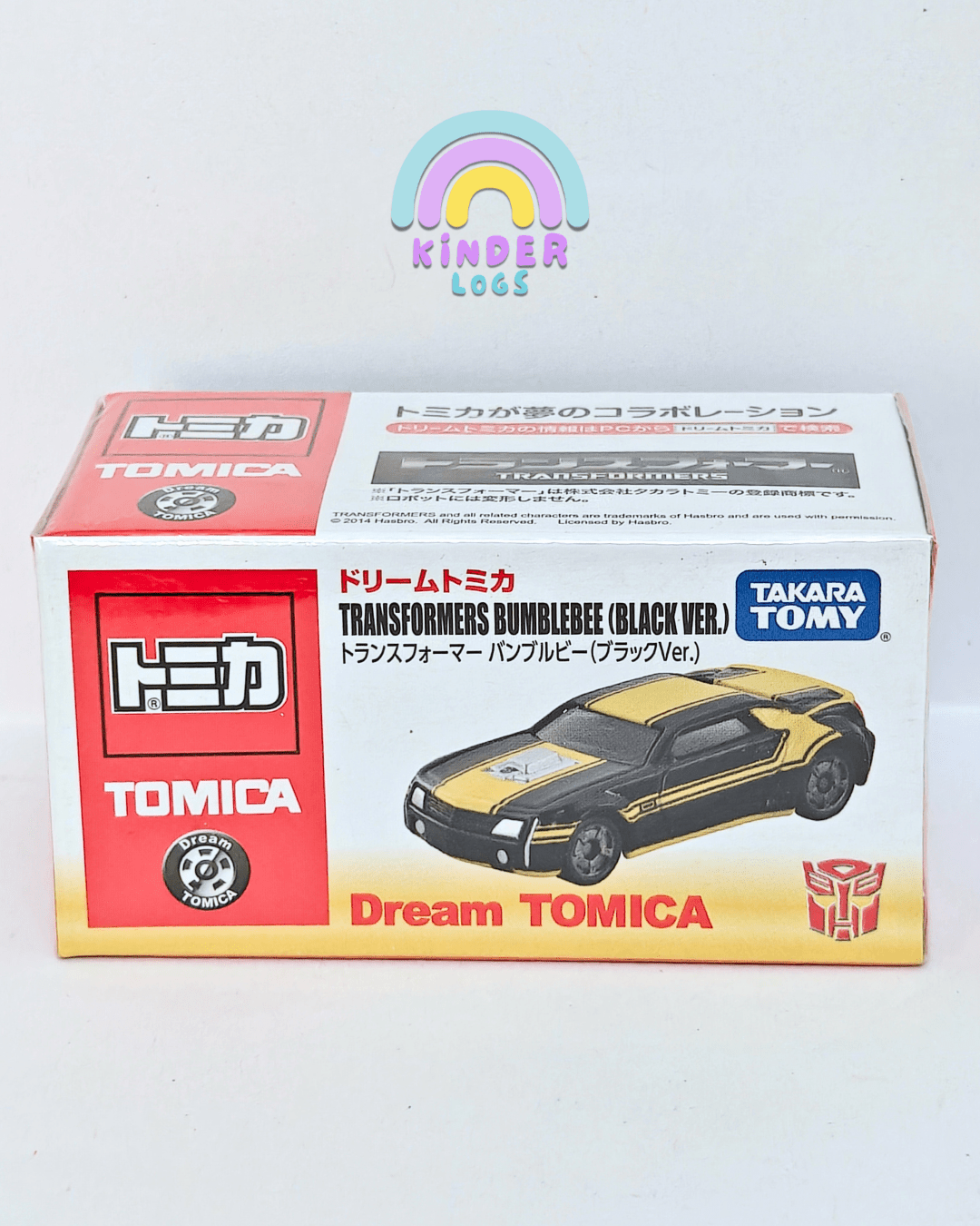Tomica Transformers Bumblebee - Black Version (Sealed Box) - Kinder Logs