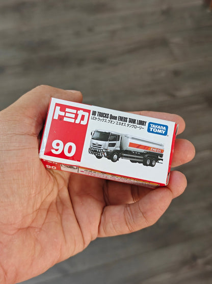 Tomica UD Trucks Quon Eneos Tank Lorry (Tomica 90 - Open Box) - Kinder Logs