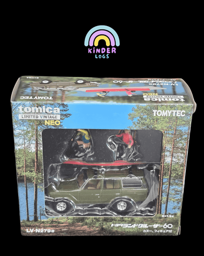 Tomytec Tomica Limited Vintage Neo Toyota Land Cruiser 60 (LV - N279e) - Kinder Logs