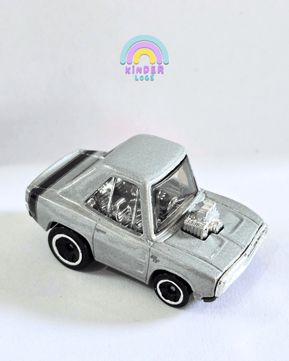 Tooned Hot Wheels 1970 Dodge Charger - Silver (Used Car) - Kinder Logs