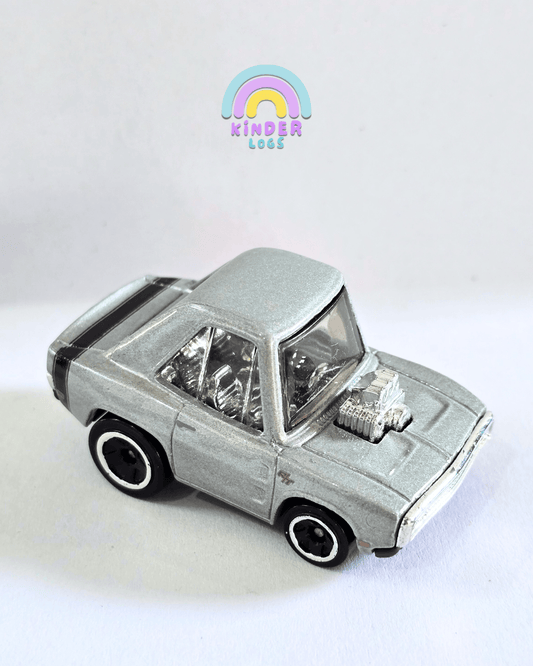 Tooned Hot Wheels 1970 Dodge Charger - Silver (Used Car) - Kinder Logs