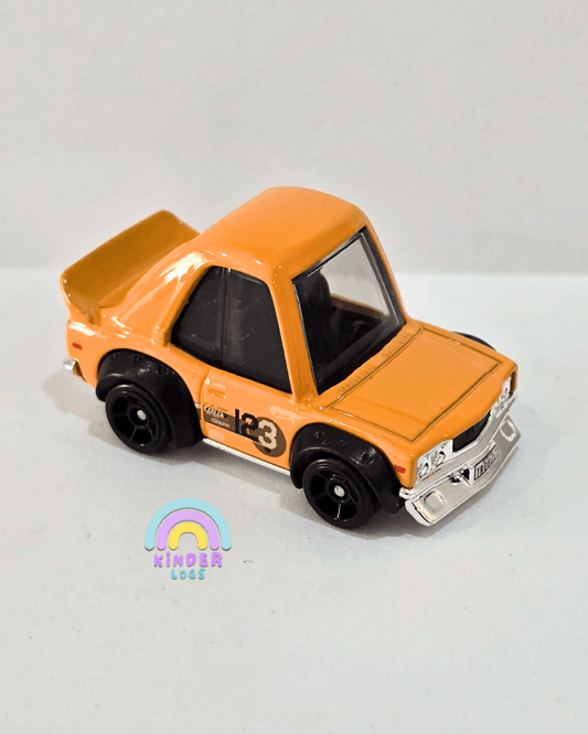 Tooned Hot Wheels Mazda RX - 3 - Orange (Uncarded) - Kinder Logs