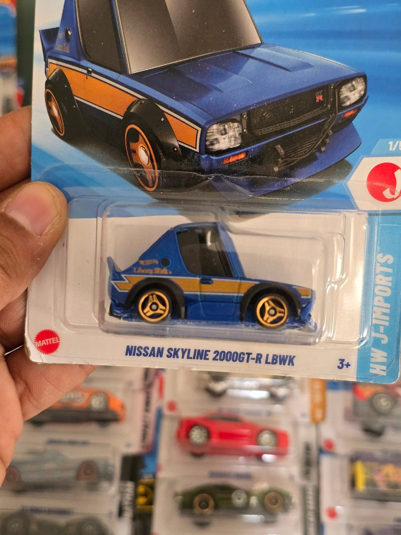 Tooned Hot Wheels Nissan Skyline 2000 GT - R LBWK (Imported) - Kinder Logs