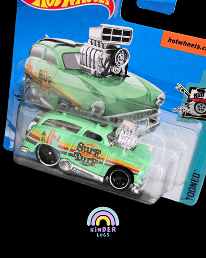 Tooned Hot Wheels Surf 'N' Turf - Short Card (Imported) - Kinder Logs