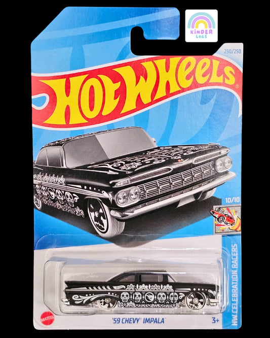 Treasure Hunt Hot Wheels 1959 Chevy Impala (P Case) - Kinder Logs