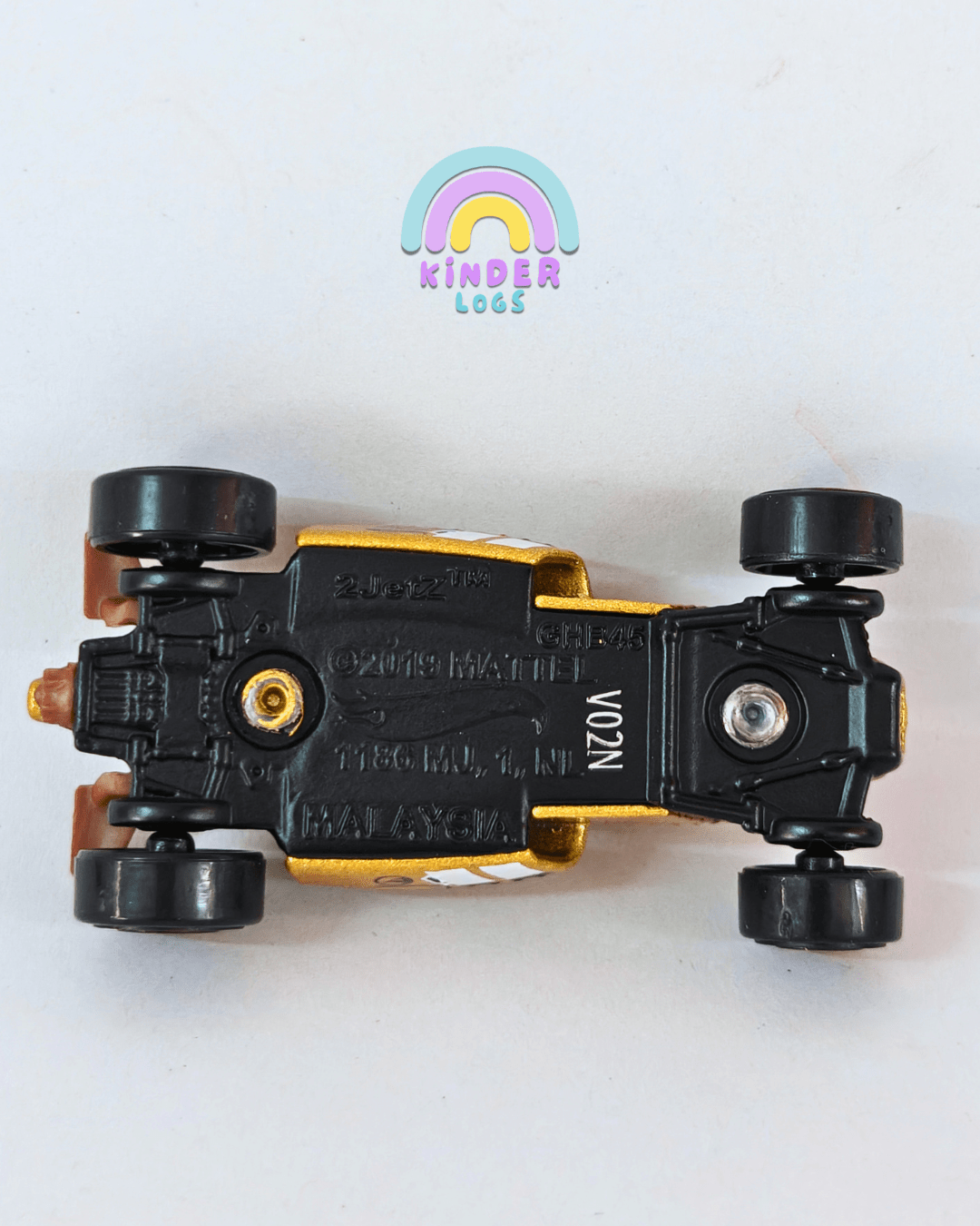 Treasure Hunt Hot Wheels 2 Jet Z - Gold (Uncarded - New) - Kinder Logs