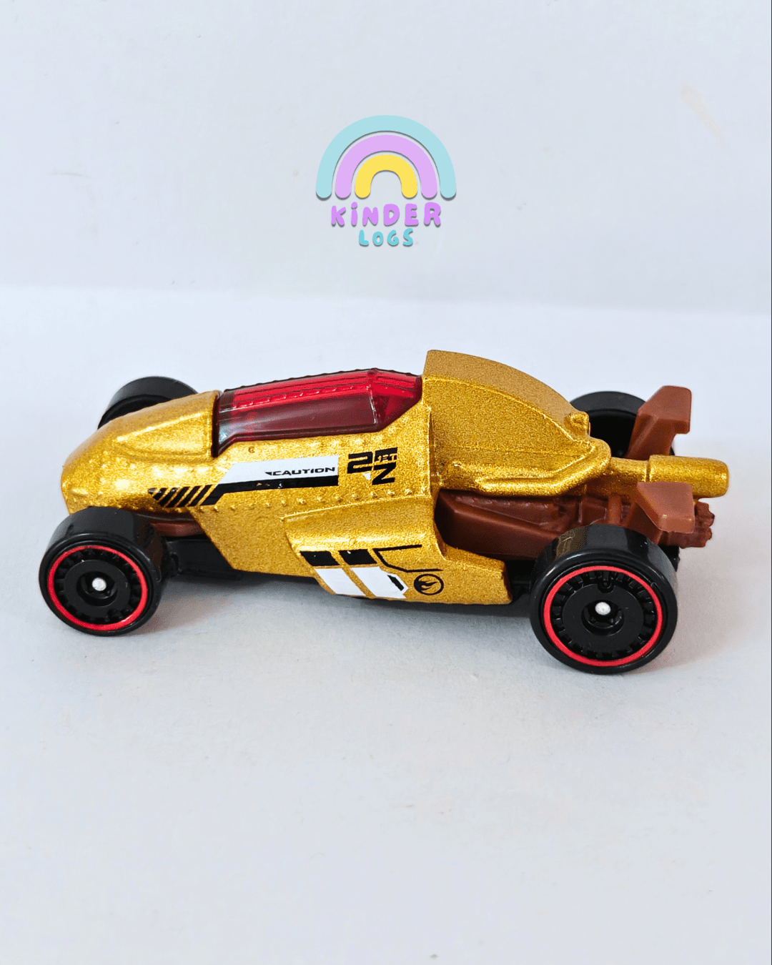 Treasure Hunt Hot Wheels 2 Jet Z - Gold (Uncarded - New) - Kinder Logs
