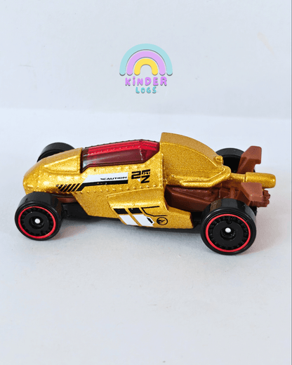 Treasure Hunt Hot Wheels 2 Jet Z - Gold (Uncarded - New) - Kinder Logs