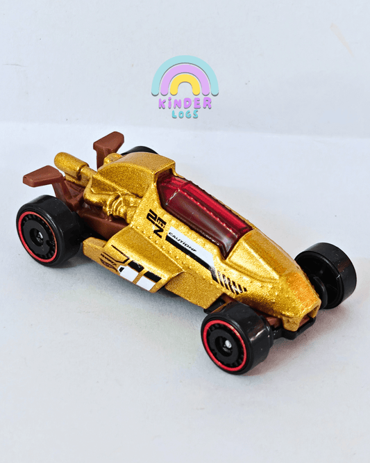 Treasure Hunt Hot Wheels 2 Jet Z - Gold (Uncarded - New) - Kinder Logs