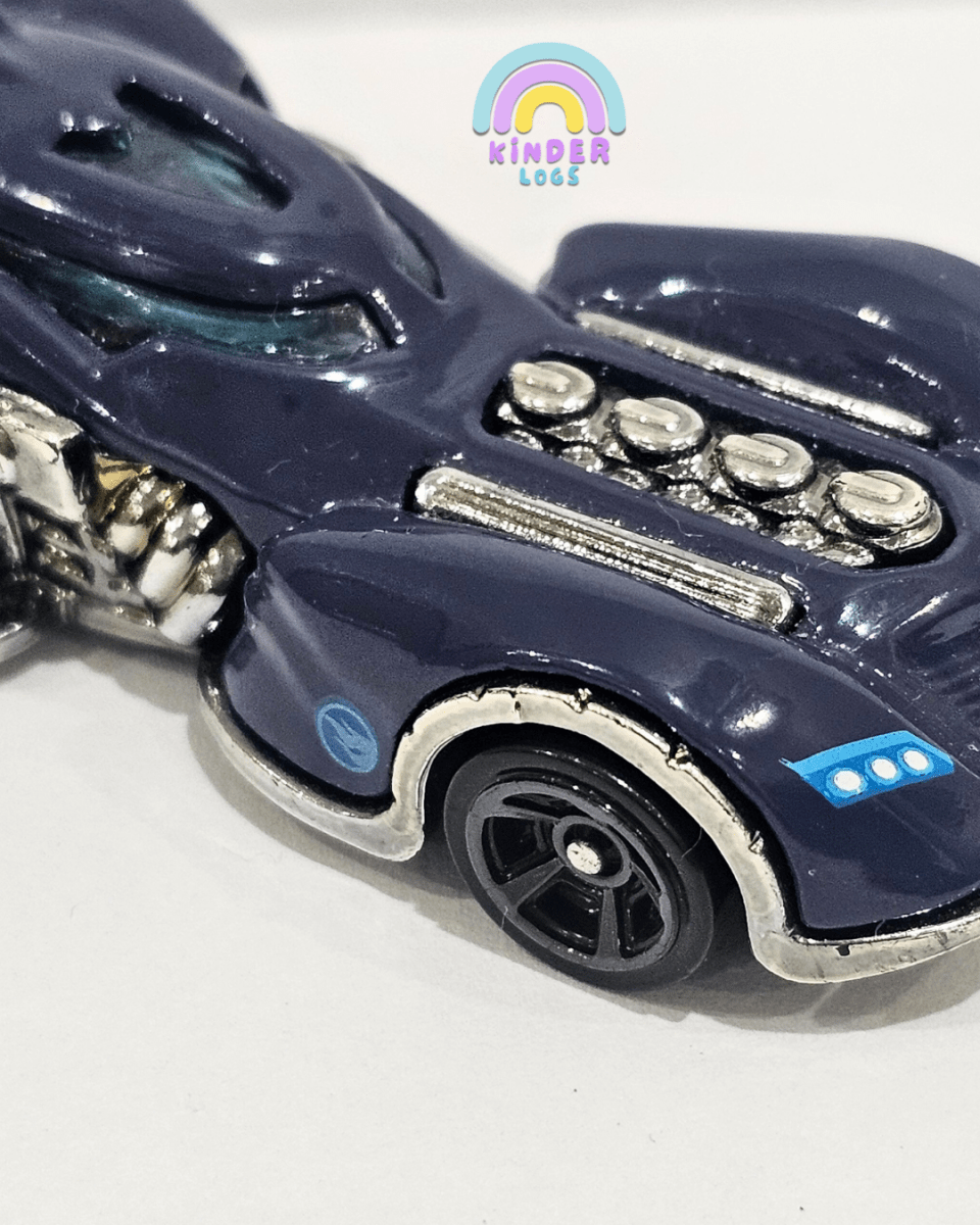 Treasure Hunt Hot Wheels Arkham Asylum Batmobile (Uncarded) - Kinder Logs