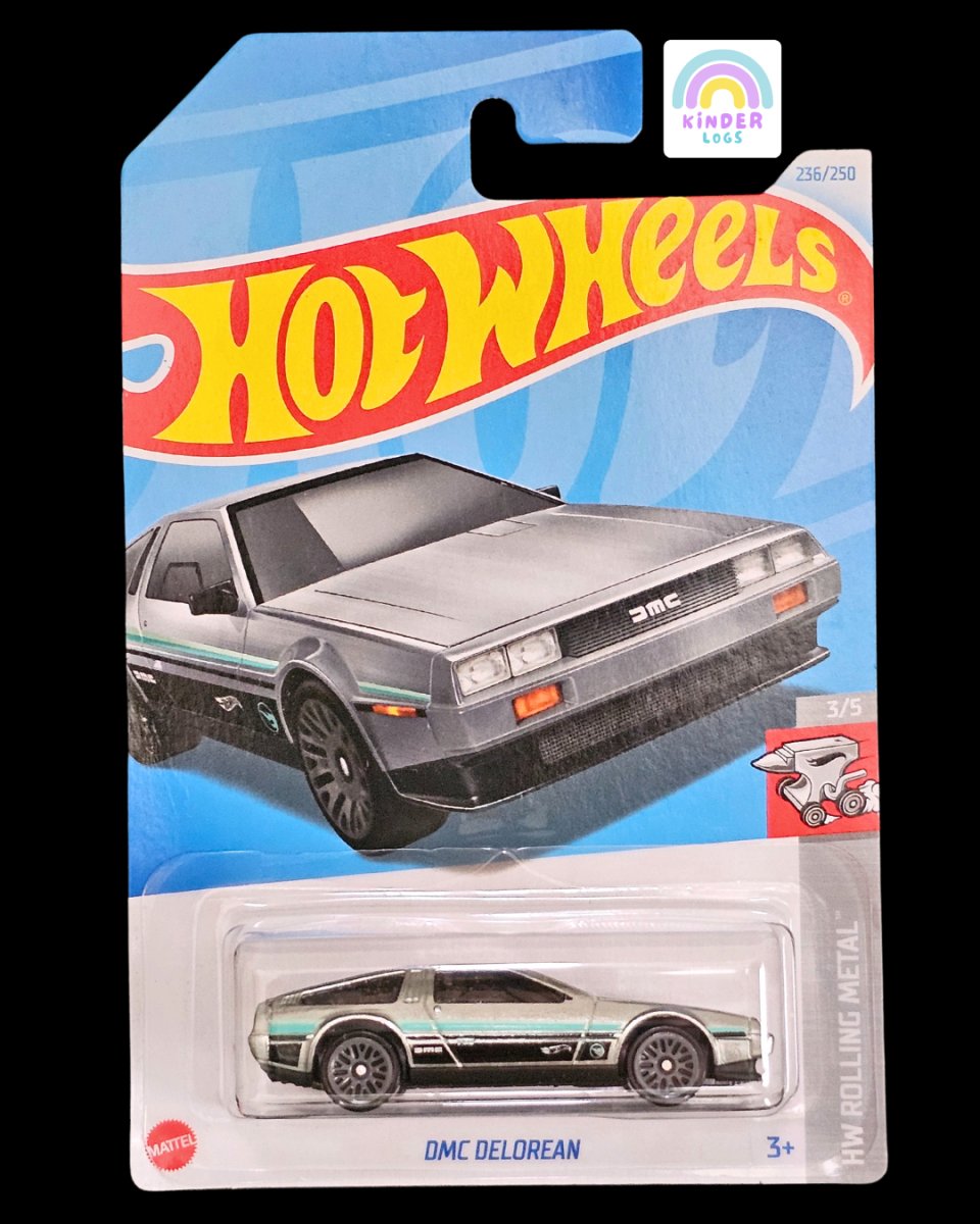 Treasure Hunt Hot Wheels DMC Delorean (N Case) - Kinder Logs