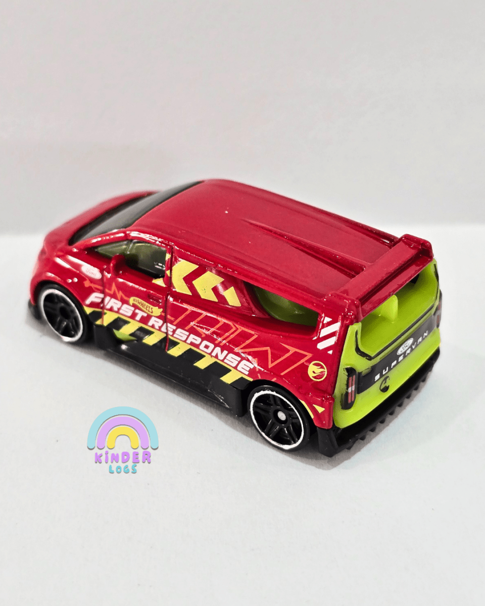 Treasure Hunt Hot Wheels Ford Performance Supervan 4 (Uncarded) - Kinder Logs