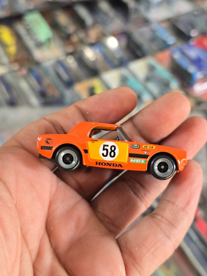 Treasure Hunt Hot Wheels Honda S800 Racing (Uncarded) - Kinder Logs