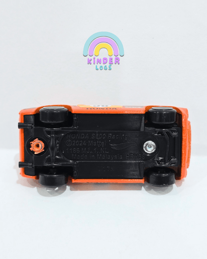 Treasure Hunt Hot Wheels Honda S800 Racing (Uncarded) - Kinder Logs