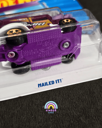 Treasure Hunt Hot Wheels Mailed It! (Imported) - Kinder Logs