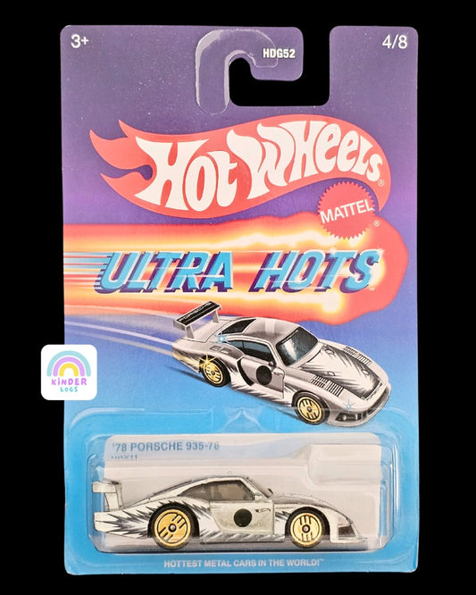 Ultra Hots Hot Wheels 1978 Porsche 935 - 78 - Kinder Logs