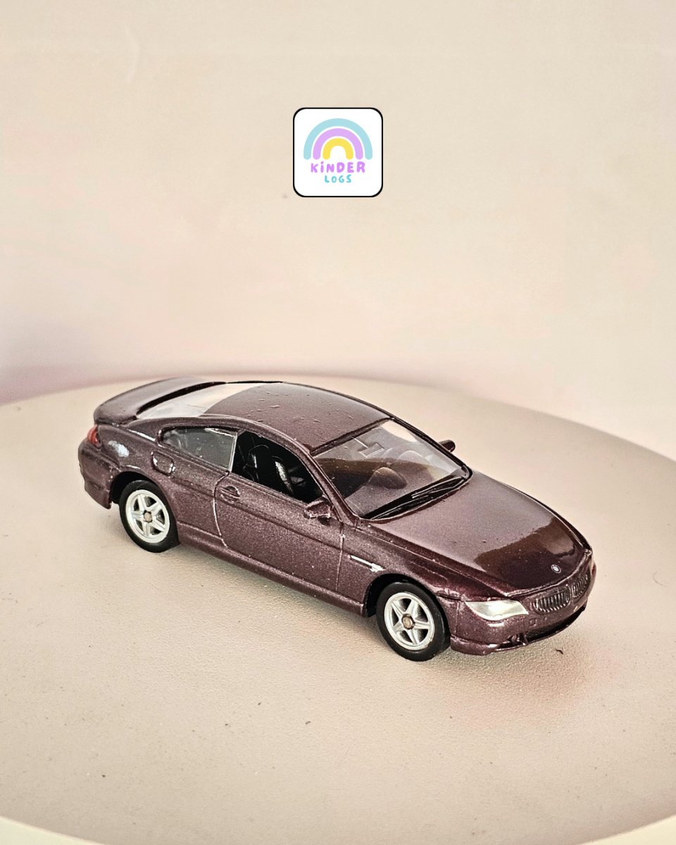 Welly NEX BMW M6 Coupe (Uncarded) - Kinder Logs