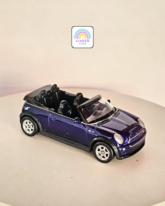 Welly NEX Mini Cooper S Cabrio (Uncarded) - Kinder Logs