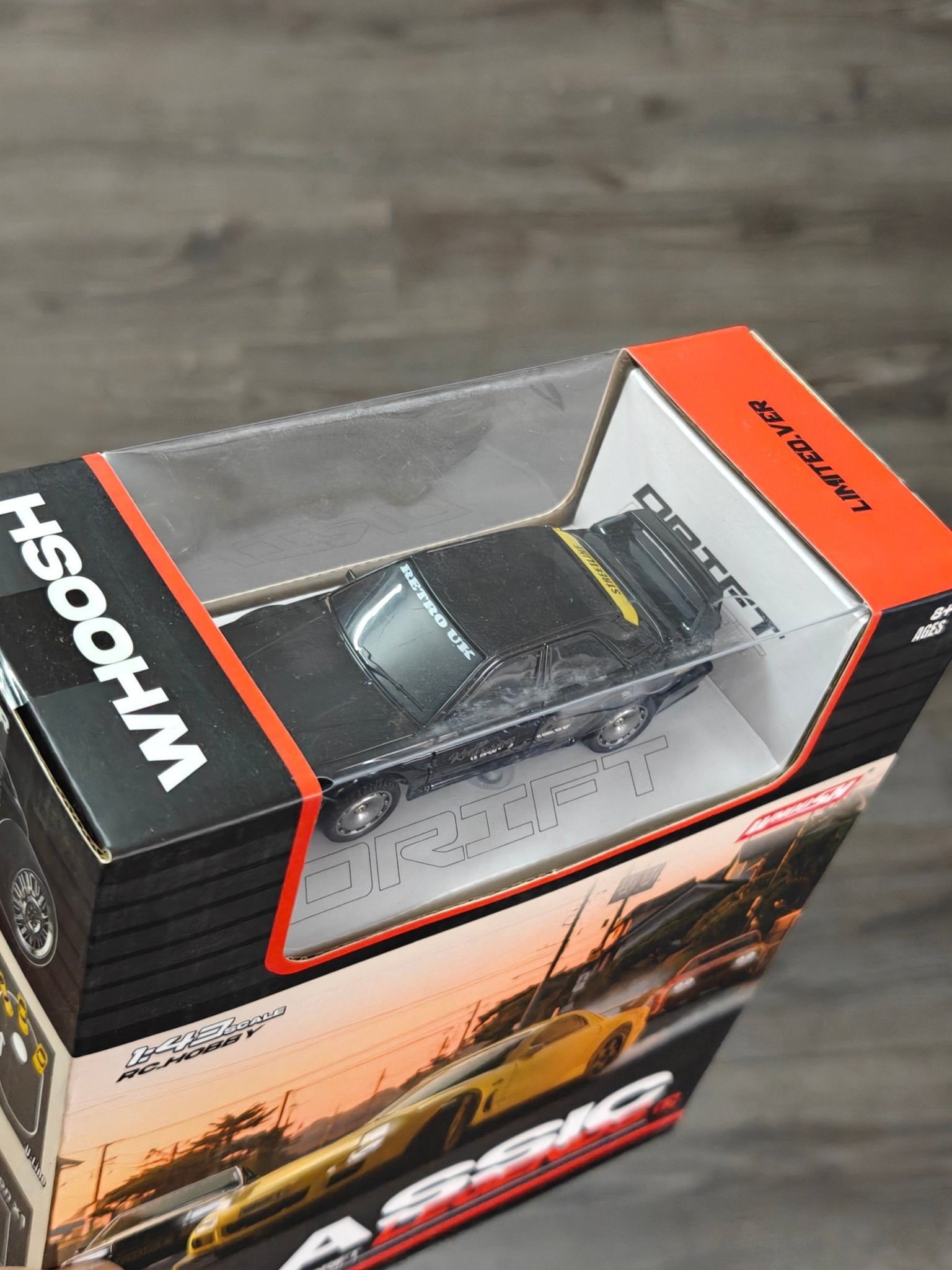 Whoosh 1:43 Mercedes Drift RC Car - 25 KMPH Speed (Black) - Kinder Logs