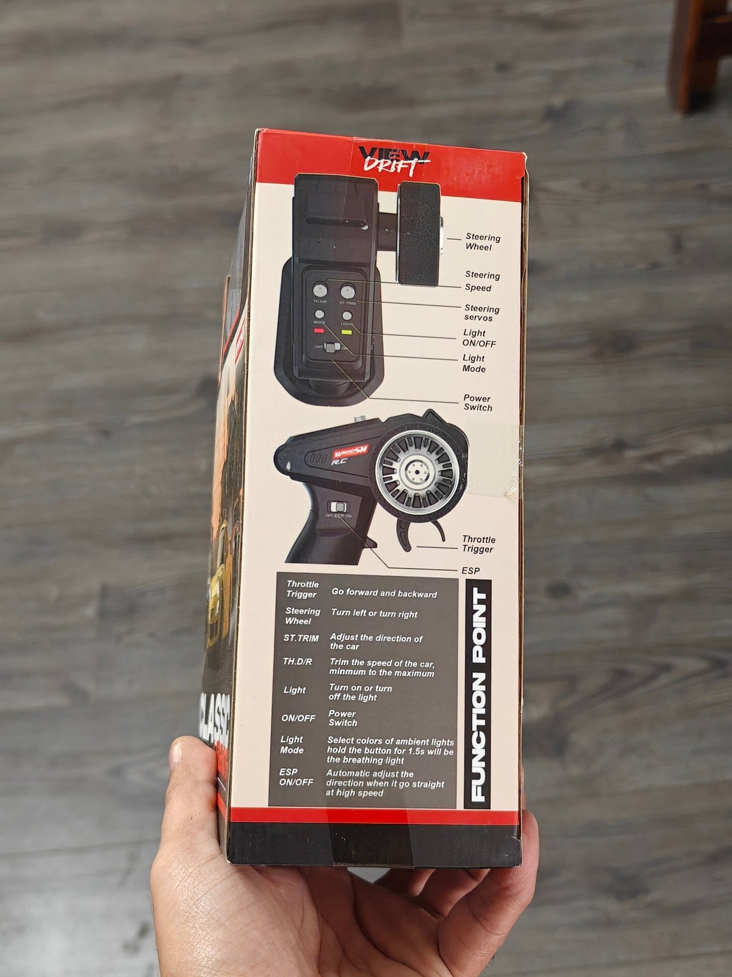 Whoosh 1:43 Mercedes Drift RC Car - 25 KMPH Speed (Black) - Kinder Logs