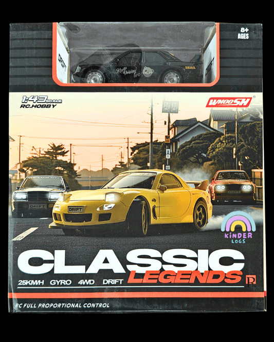 Whoosh 1:43 Mercedes Drift RC Car - 25 KMPH Speed (Black) - Kinder Logs