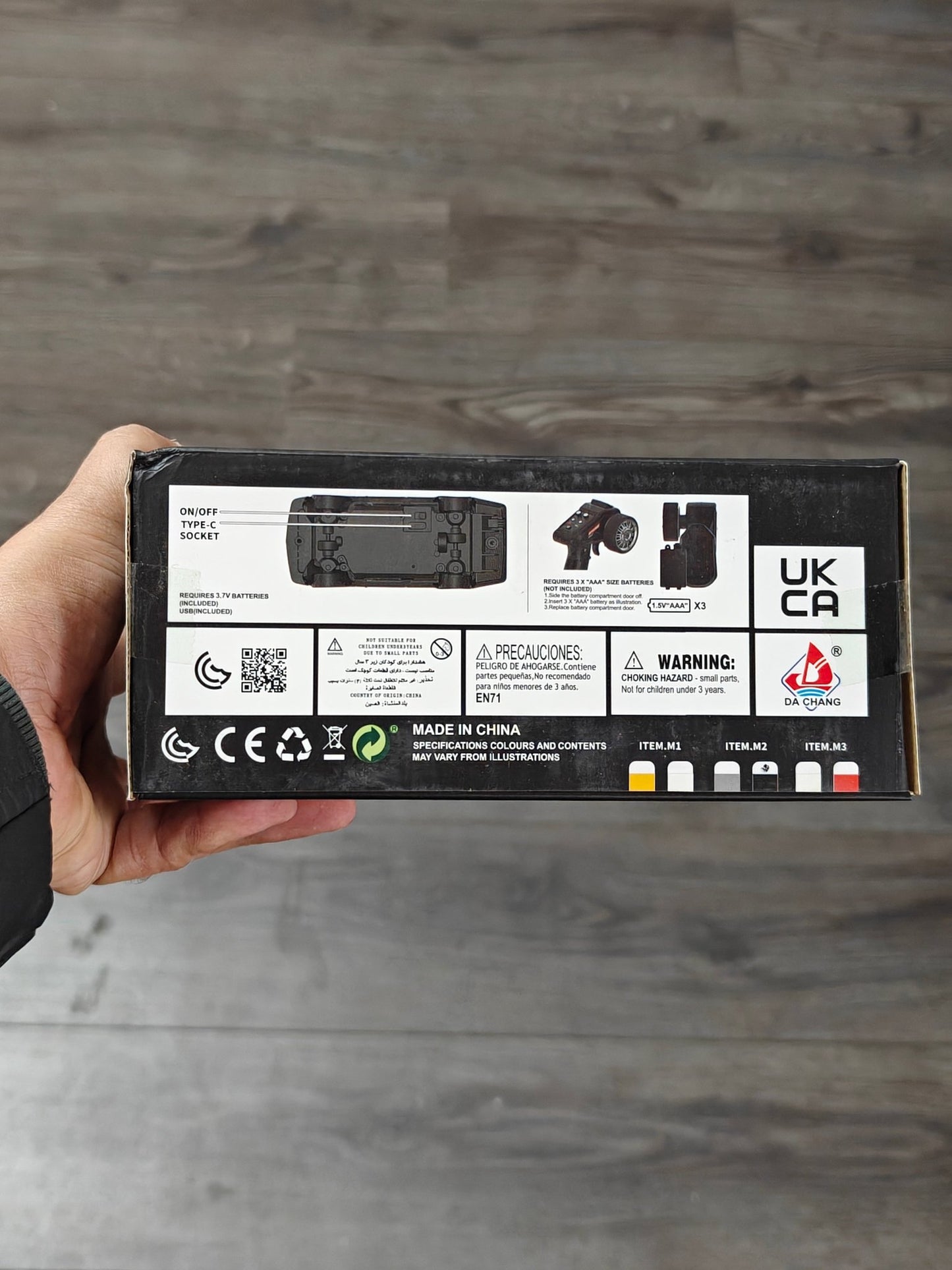 Whoosh 1:43 Mercedes Drift RC Car - 25 KMPH Speed (Black) - Kinder Logs