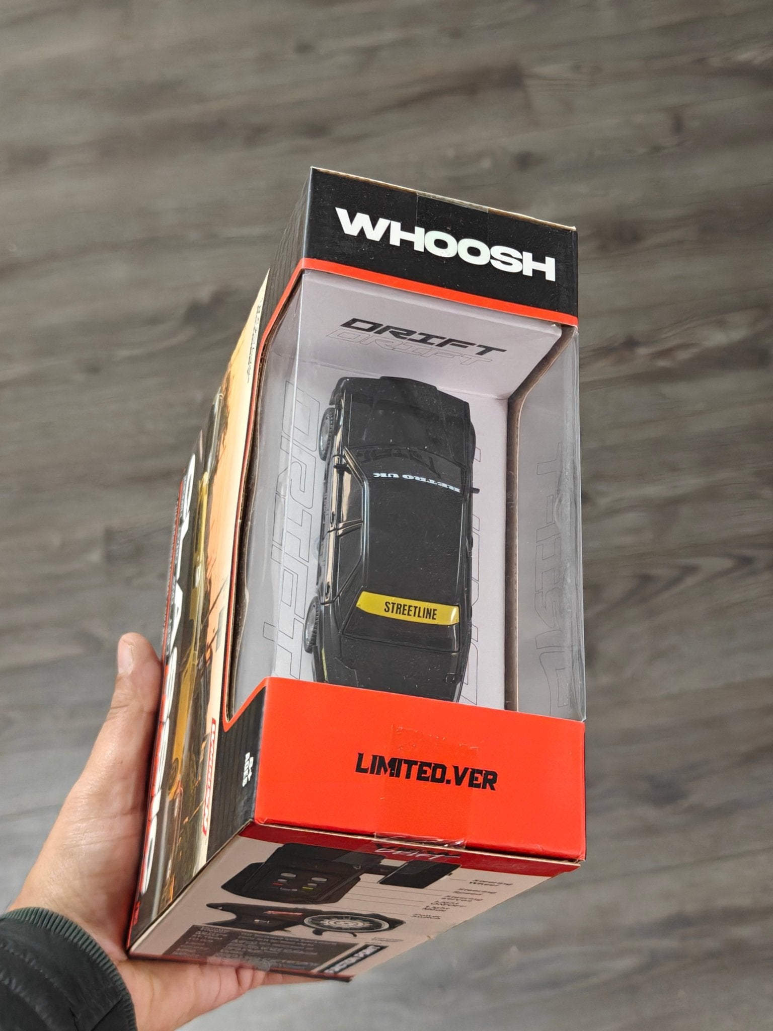 Whoosh 1:43 Mercedes Drift RC Car - 25 KMPH Speed (Black) - Kinder Logs