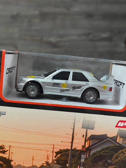 Whoosh 1:43 Mercedes Drift RC Car - 25 KMPH Speed (Silver) - Kinder Logs