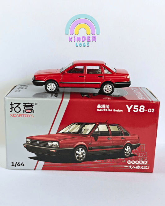 XCar Toys Volkswagen Santana Sedan (Small Scratch On Roof) - Kinder Logs