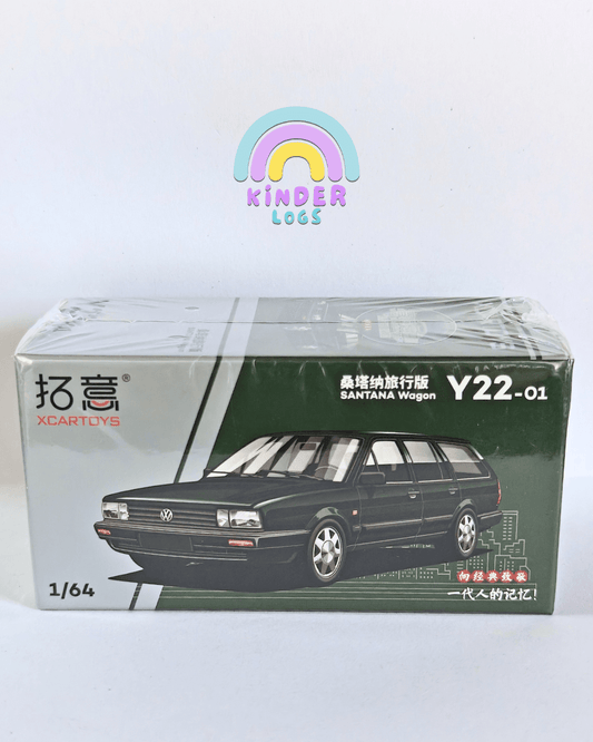 XCar Toys Volkswagen Santana Wagon Y22-01 - Green (Sealed Box) - Kinder Logs
