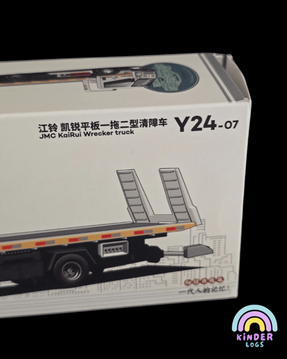 XCarToys JMC Kairui Wrecker Truck (Open Box) - Kinder Logs