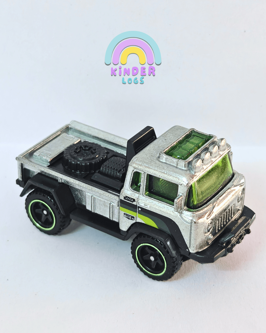 ZAMAC Hot Wheels 1957 Jeep FC (Uncarded - New) - Kinder Logs