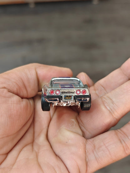 ZAMAC Hot Wheels 1969 Chevrolet Corvette (Uncarded - New) - Kinder Logs