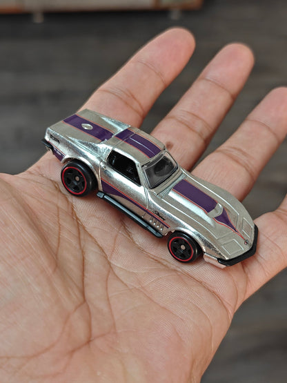 ZAMAC Hot Wheels 1969 Chevrolet Corvette (Uncarded - New) - Kinder Logs