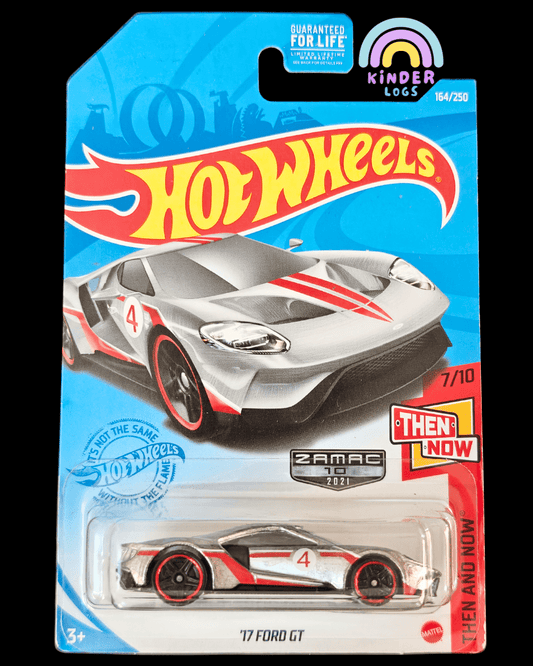 ZAMAC Hot Wheels 2017 Ford GT (Imported) - Kinder Logs