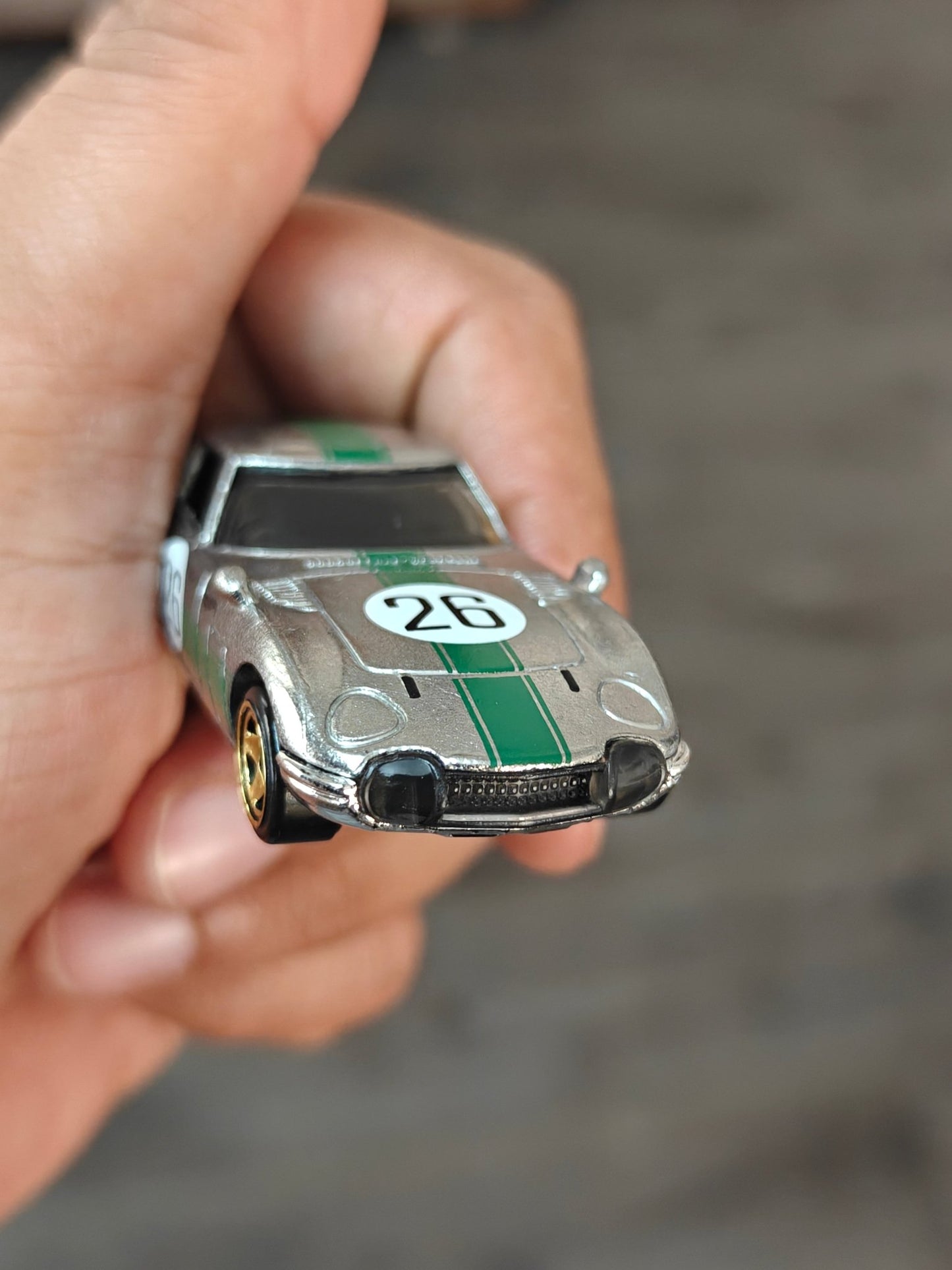 ZAMAC Hot Wheels Toyota 2000GT (Uncarded - New) - Kinder Logs